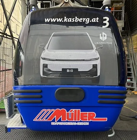 Kasberg Gondel im Müller Design 