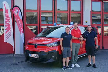 Fahrzeugübergabe FF Bad Wimsbach 