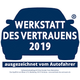 Werstatt des Vertrauen 2019 Auszeichnung